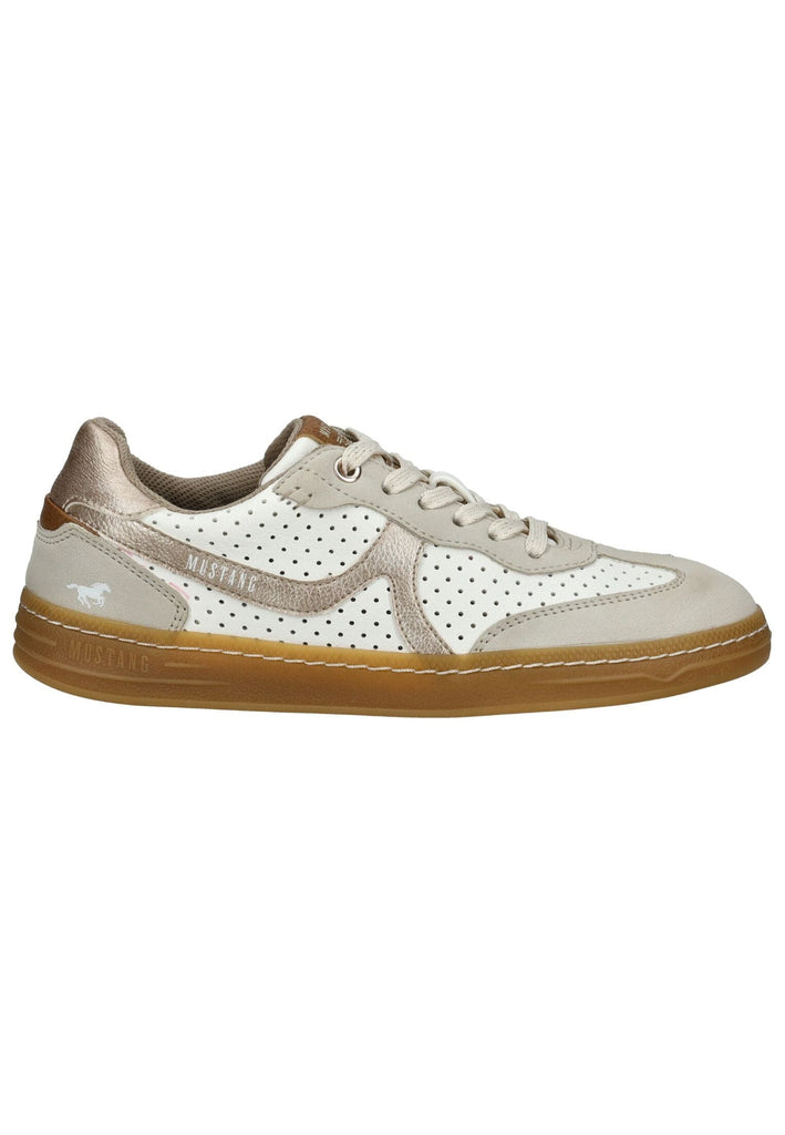 Mustang Sneaker Lederimitat Ivory