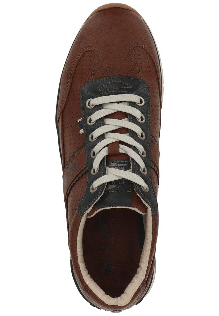 Mustang Sneaker Lederimitat Kastanie