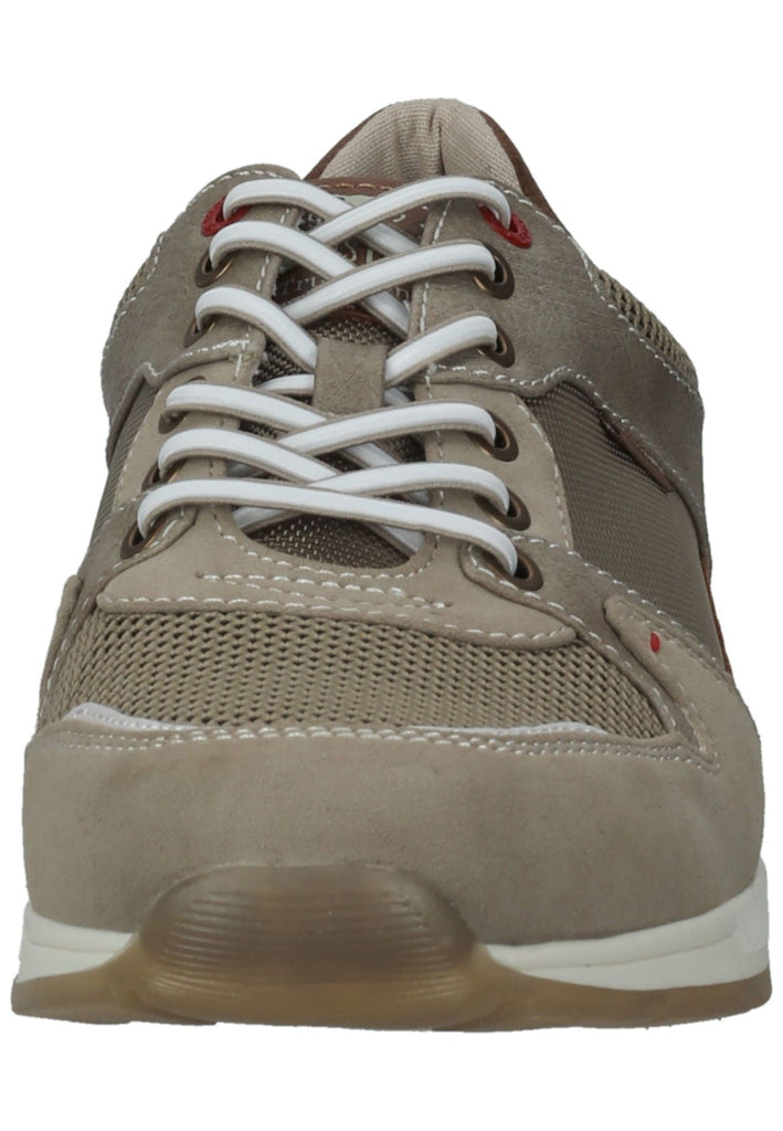Mustang Sneaker Lederimitat/Mesh Beige