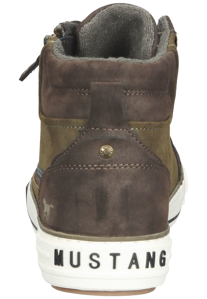 Mustang Sneaker Lederimitat Military