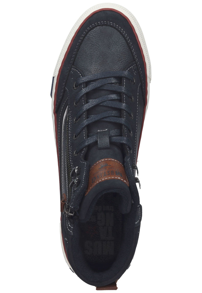 Mustang Sneaker Lederimitat Navy