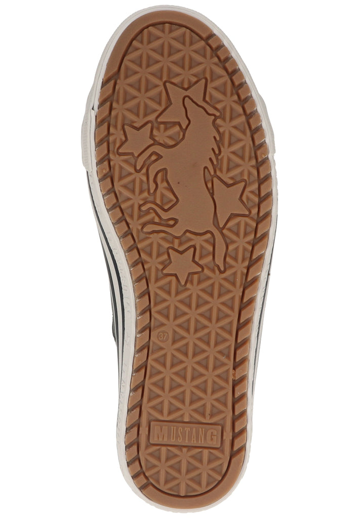 Mustang Sneaker Lederimitat Navy Warmfutter