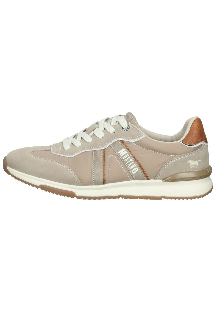 Mustang Sneaker Lederimitat/Nylon Beige