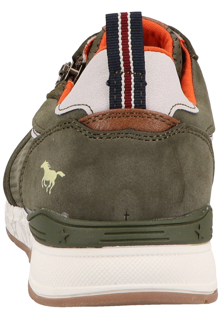 Mustang Sneaker Lederimitat Oliv