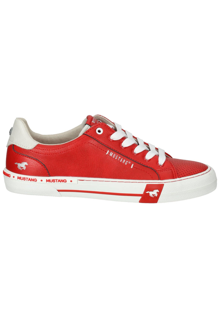 Mustang Sneaker Lederimitat Rot