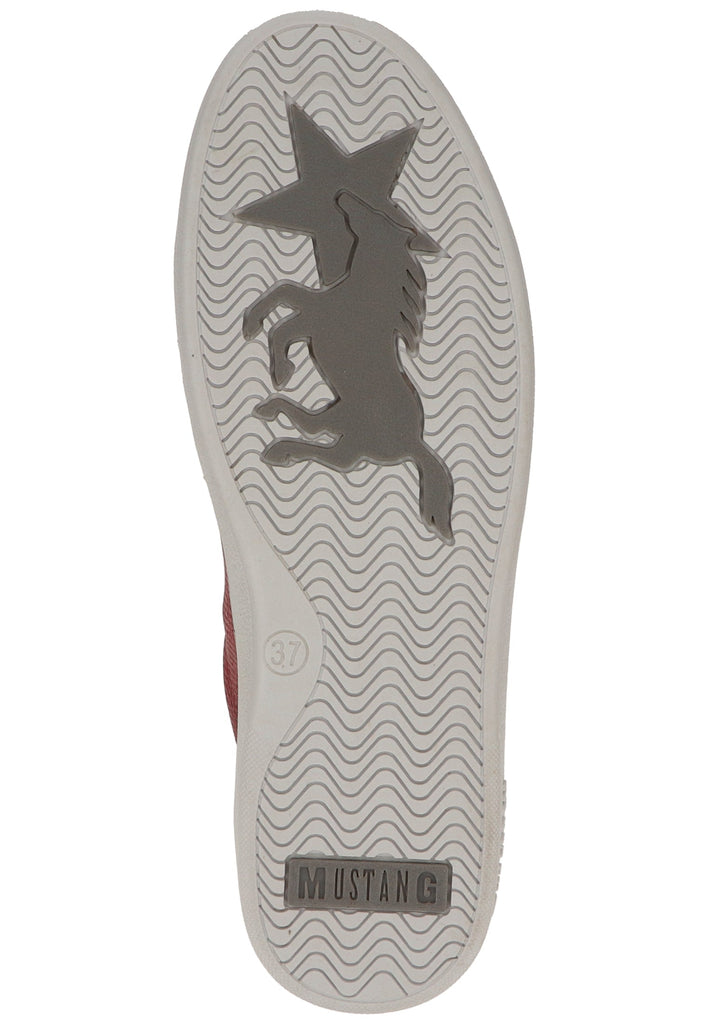Mustang Sneaker Lederimitat Rot