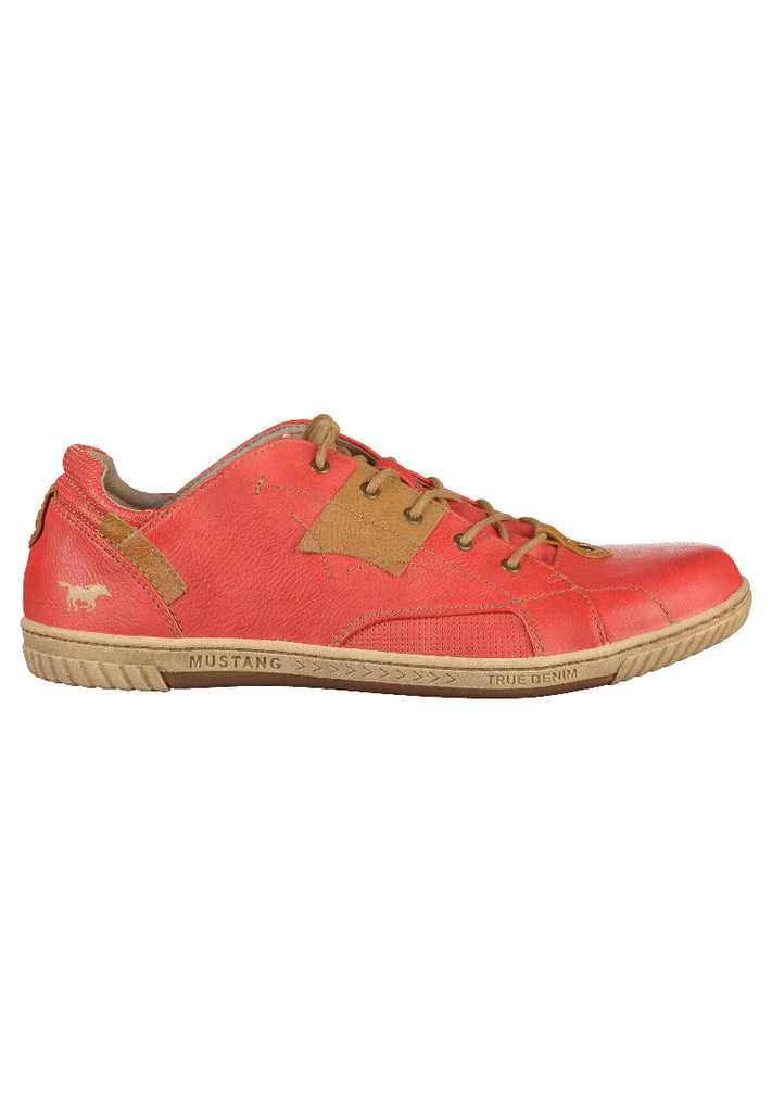 Mustang Sneaker Lederimitat Rot
