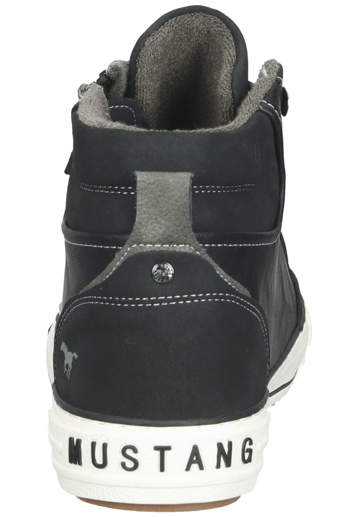 Mustang Sneaker Lederimitat Schwarz