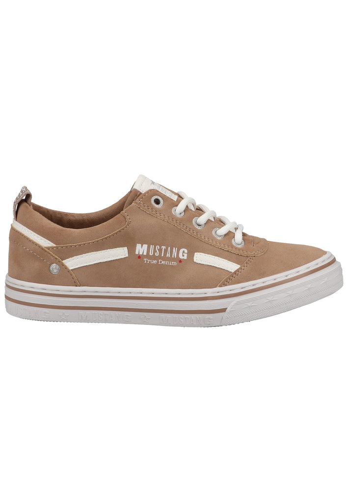 Mustang Sneaker Lederimitat Taupe
