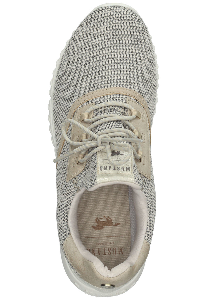 Mustang Sneaker Lederimitat/Textil Beige