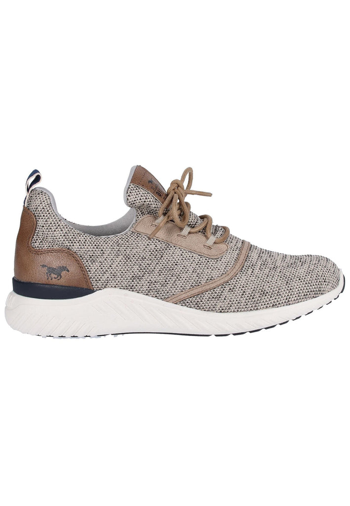 Mustang Sneaker Lederimitat/Textil Beige