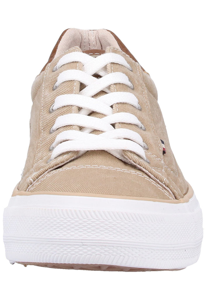 Mustang Sneaker Lederimitat/Textil Beige