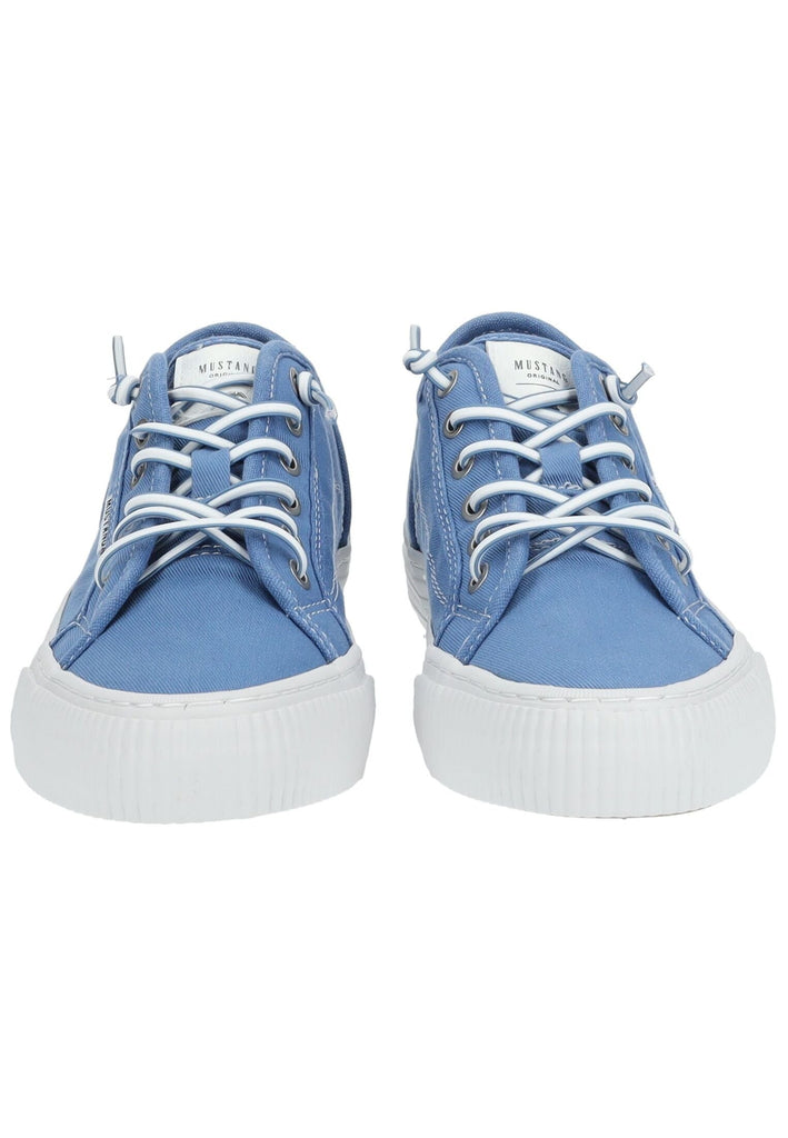Mustang Sneaker Lederimitat/Textil Blau