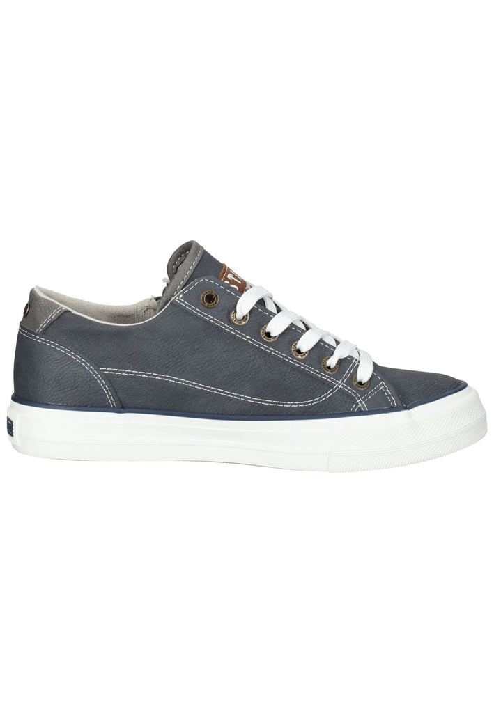 Mustang Sneaker Lederimitat/Textil Dunkelblau