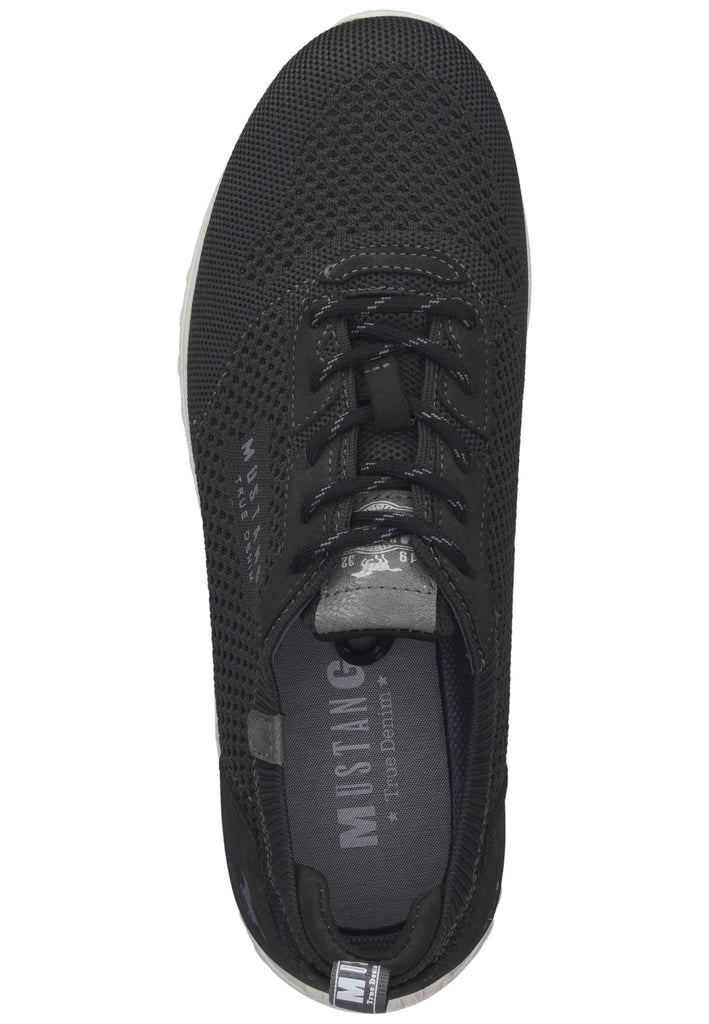 Mustang Sneaker Lederimitat/Textil Dunkelgrau