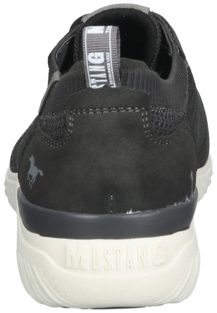Mustang Sneaker Lederimitat/Textil Dunkelgrau