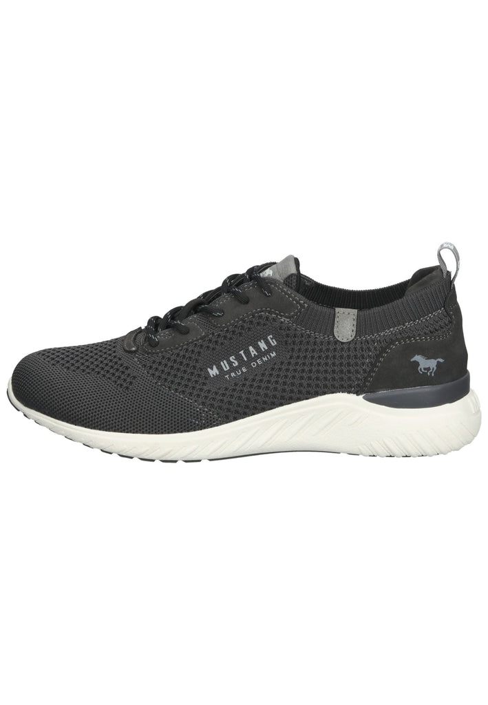 Mustang Sneaker Lederimitat/Textil Dunkelgrau