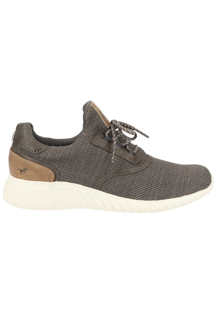 Mustang Sneaker Lederimitat/Textil Dunkelgrau