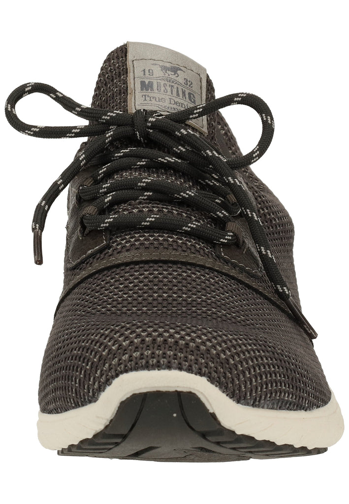 Mustang Sneaker Lederimitat/Textil Dunkelgrau