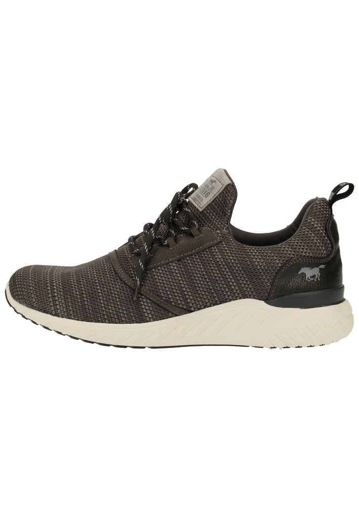 Mustang Sneaker Lederimitat/Textil Dunkelgrau