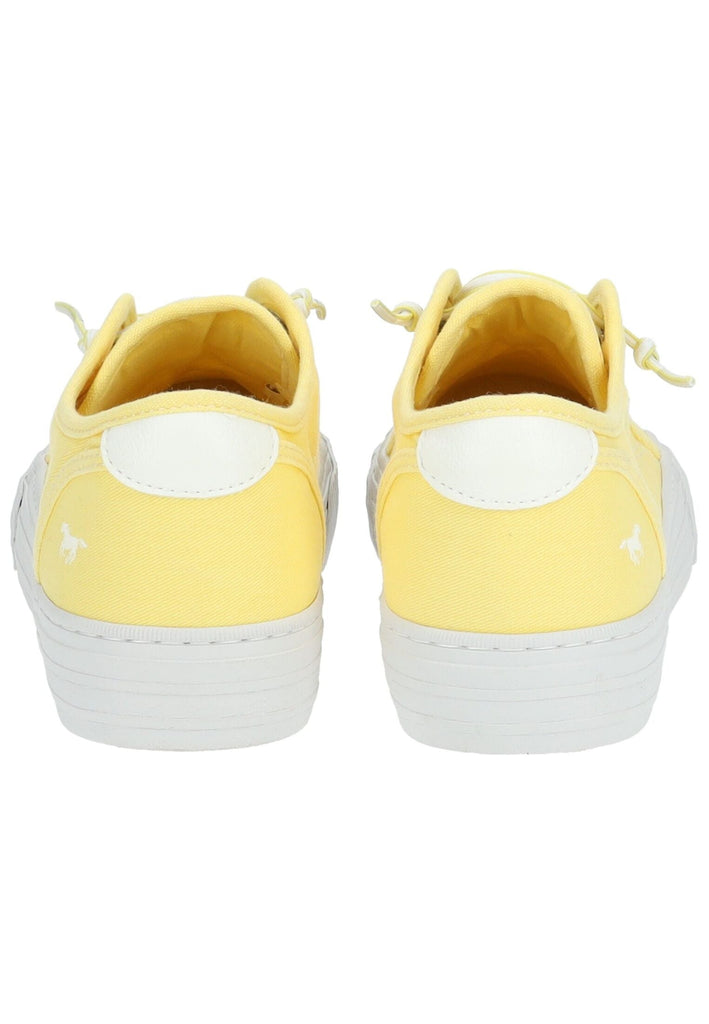 Mustang Sneaker Lederimitat/Textil Gelb
