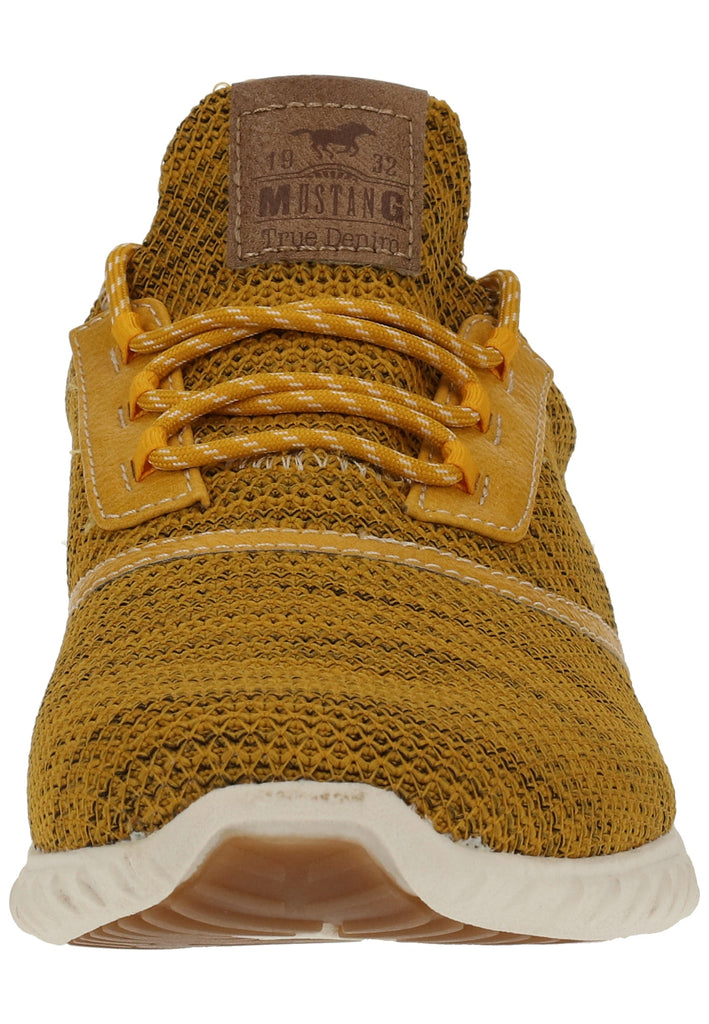 Mustang Sneaker Lederimitat/Textil Gelb