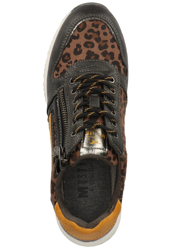 Mustang Sneaker Lederimitat/Textil Graphit