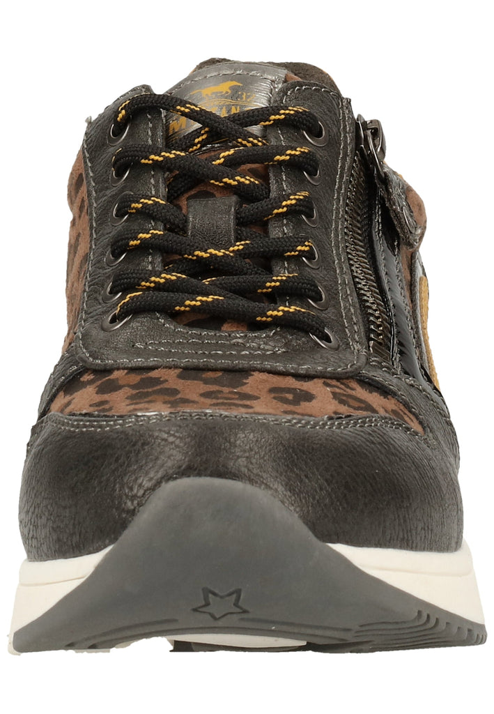 Mustang Sneaker Lederimitat/Textil Graphit