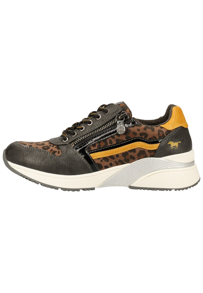 Mustang Sneaker Lederimitat/Textil Graphit