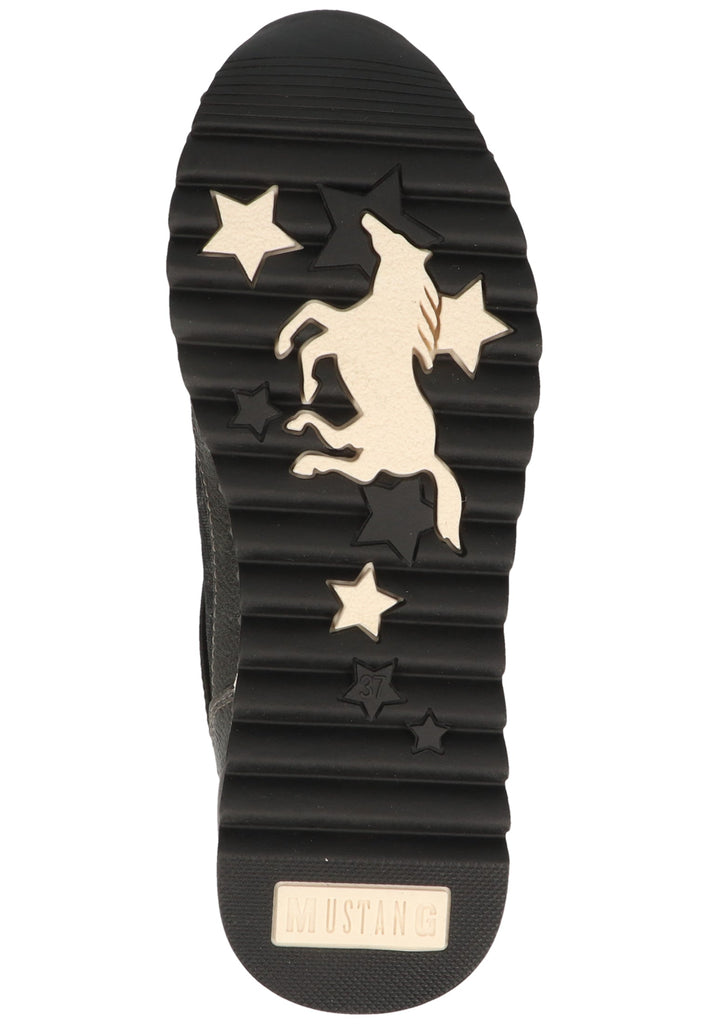 Mustang Sneaker Lederimitat/Textil Graphit