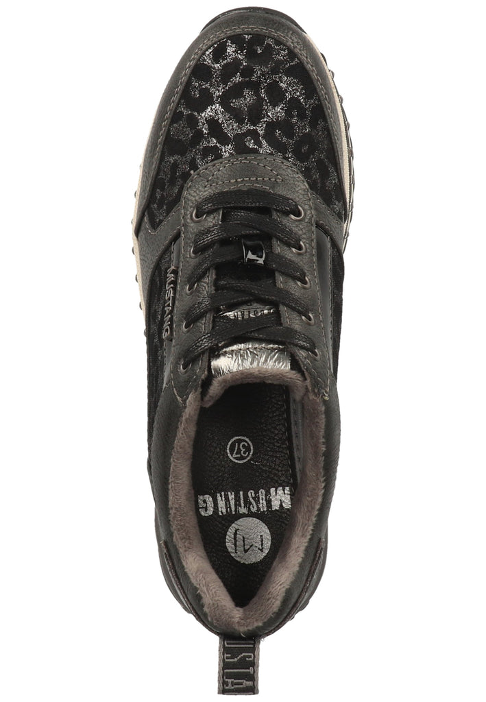 Mustang Sneaker Lederimitat/Textil Graphit