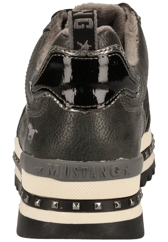 Mustang Sneaker Lederimitat/Textil Graphit