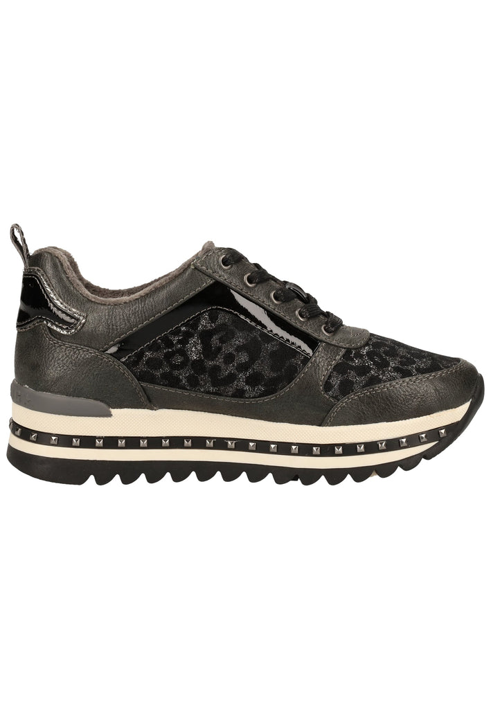 Mustang Sneaker Lederimitat/Textil Graphit