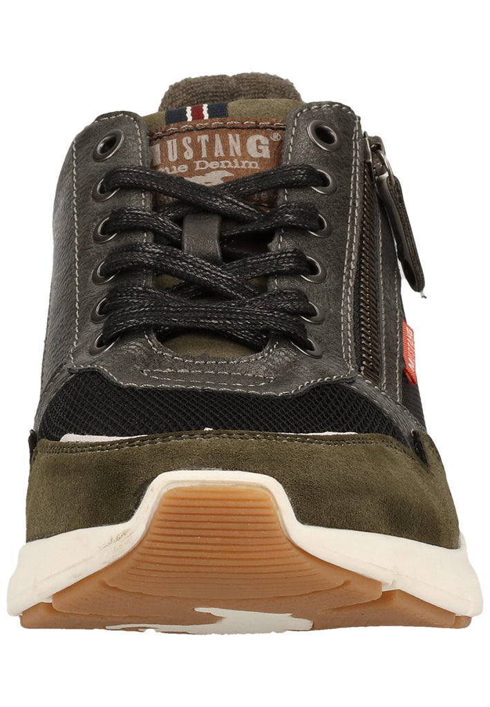Mustang Sneaker Lederimitat/Textil Graphit