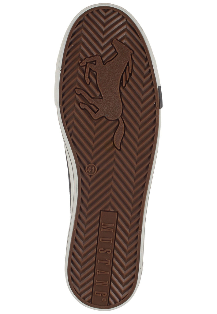 Mustang Sneaker Lederimitat/Textil Grau
