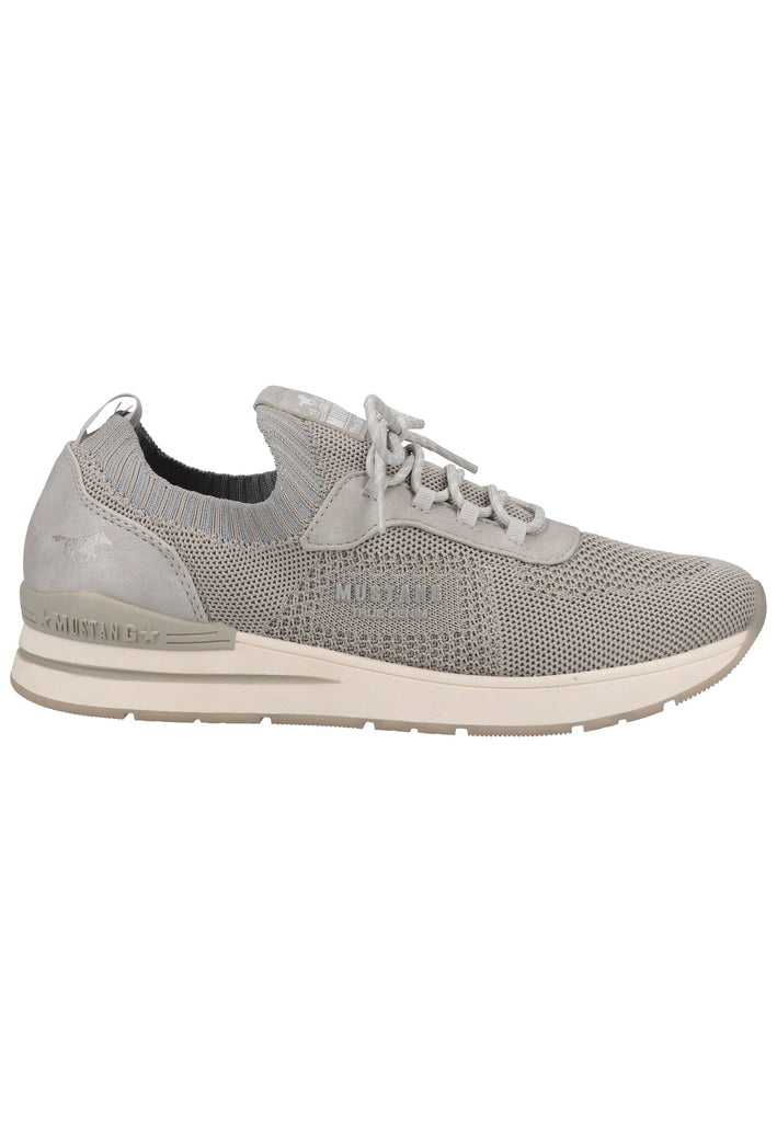 Mustang Sneaker Lederimitat/Textil Grau