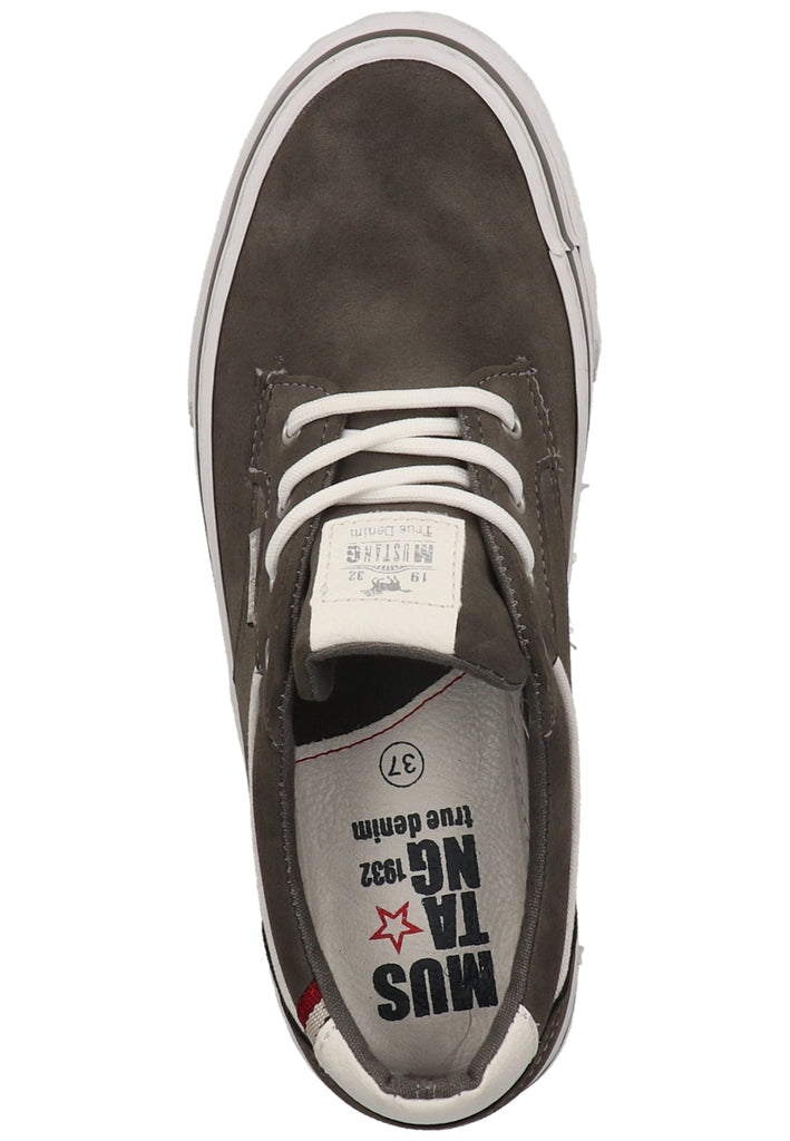 Mustang Sneaker Lederimitat/Textil Grau