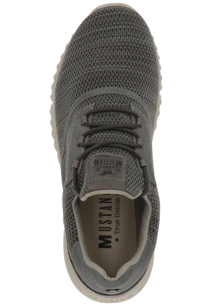 Mustang Sneaker Lederimitat/Textil Grau