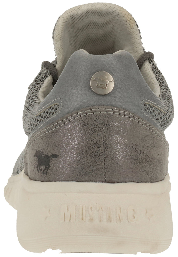 Mustang Sneaker Lederimitat/Textil Grau