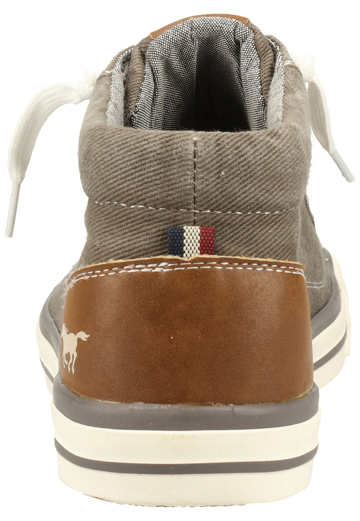 Mustang Sneaker Lederimitat/Textil Grau