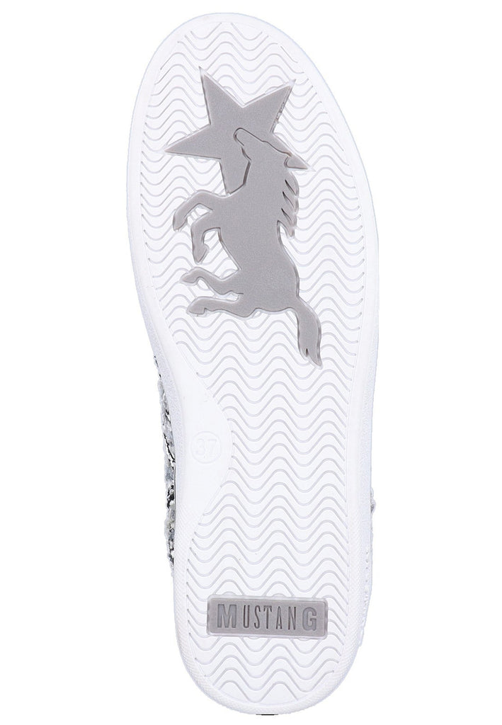 Mustang Sneaker Lederimitat/Textil Grau