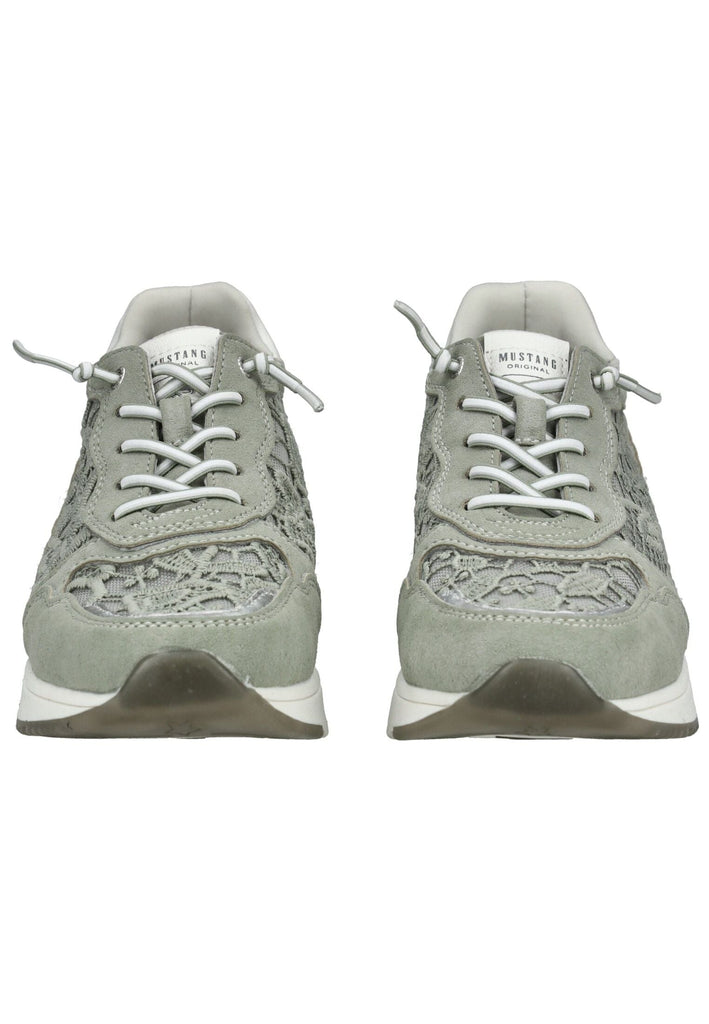 Mustang Sneaker Lederimitat/Textil Grün