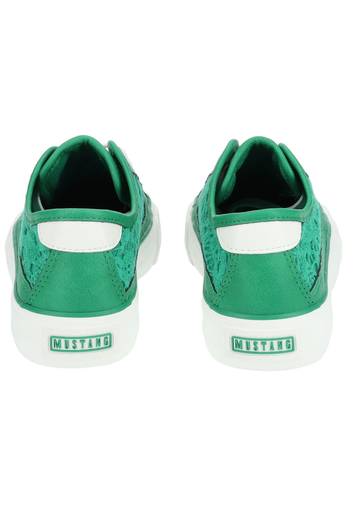Mustang Sneaker Lederimitat/Textil Grün