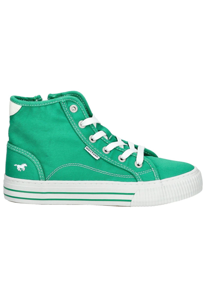 Mustang Sneaker Lederimitat/Textil Grün