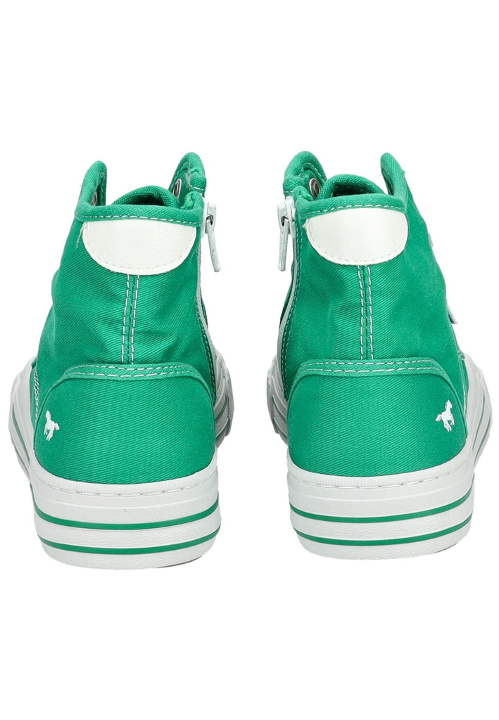 Mustang Sneaker Lederimitat/Textil Grün