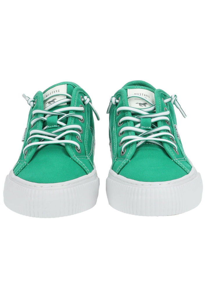 Mustang Sneaker Lederimitat/Textil Grün