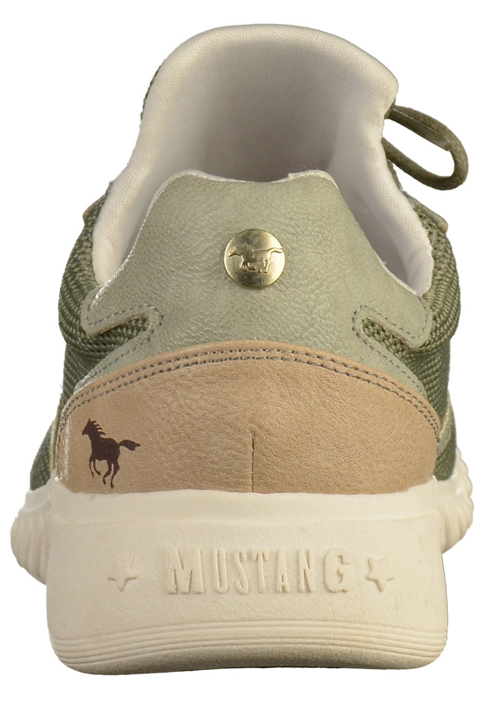 Mustang Sneaker Lederimitat/Textil Grün