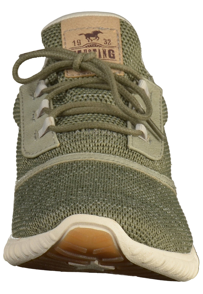 Mustang Sneaker Lederimitat/Textil Grün