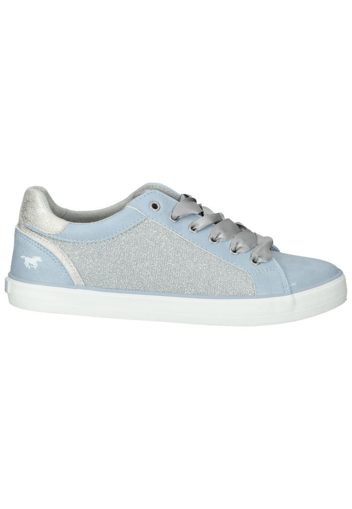 Mustang Sneaker Lederimitat/Textil Hellblau
