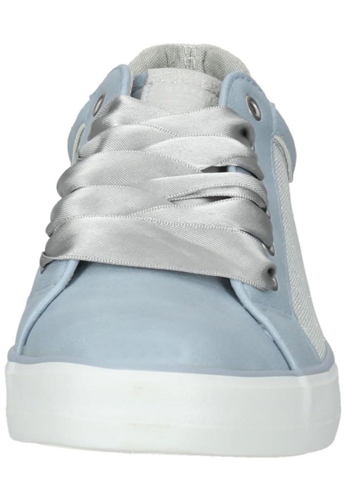 Mustang Sneaker Lederimitat/Textil Hellblau